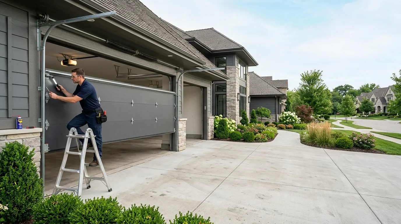 Repaired & tested - Fort Lauderdale garage door service