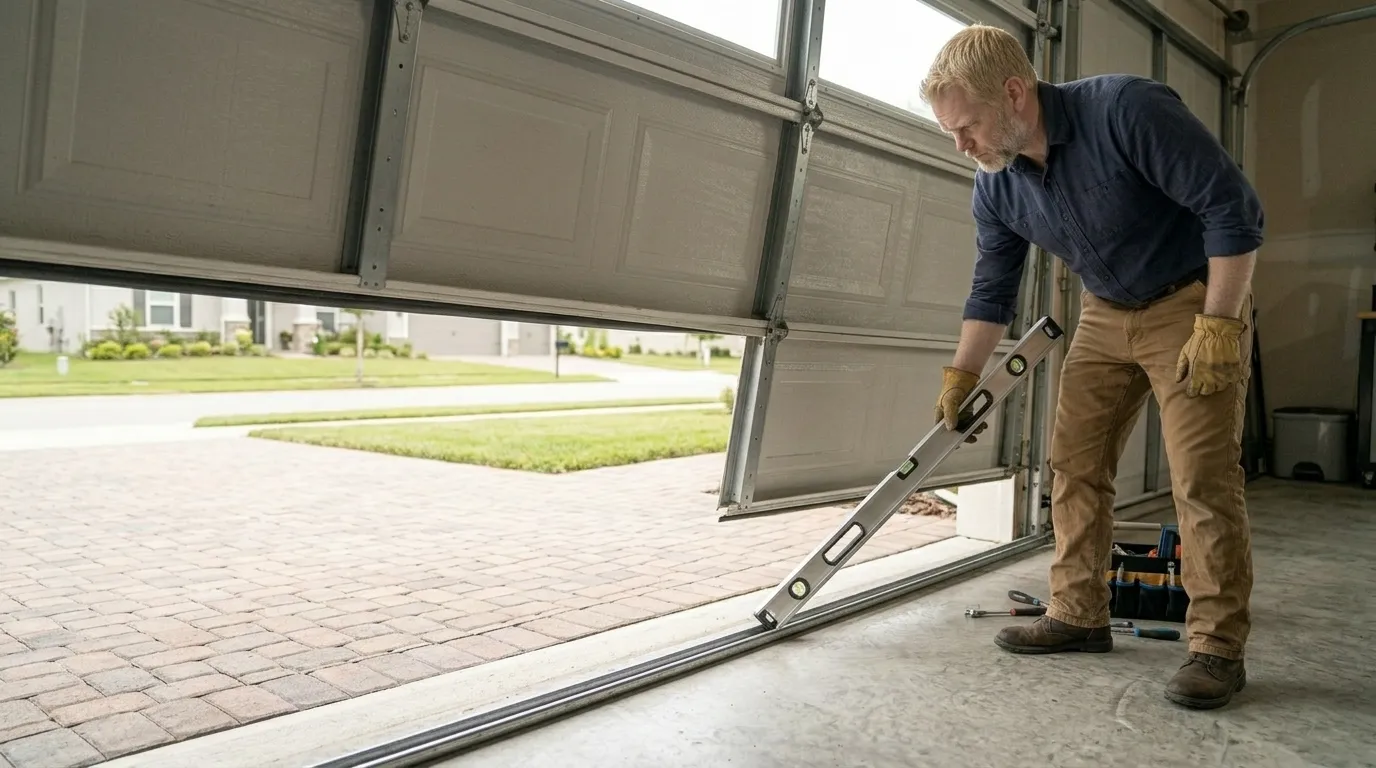 Repaired & tested - Fort Lauderdale garage door service