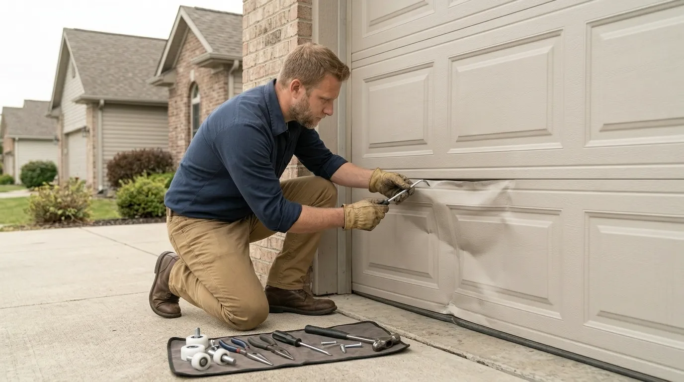 Repaired & tested - Fort Lauderdale garage door service