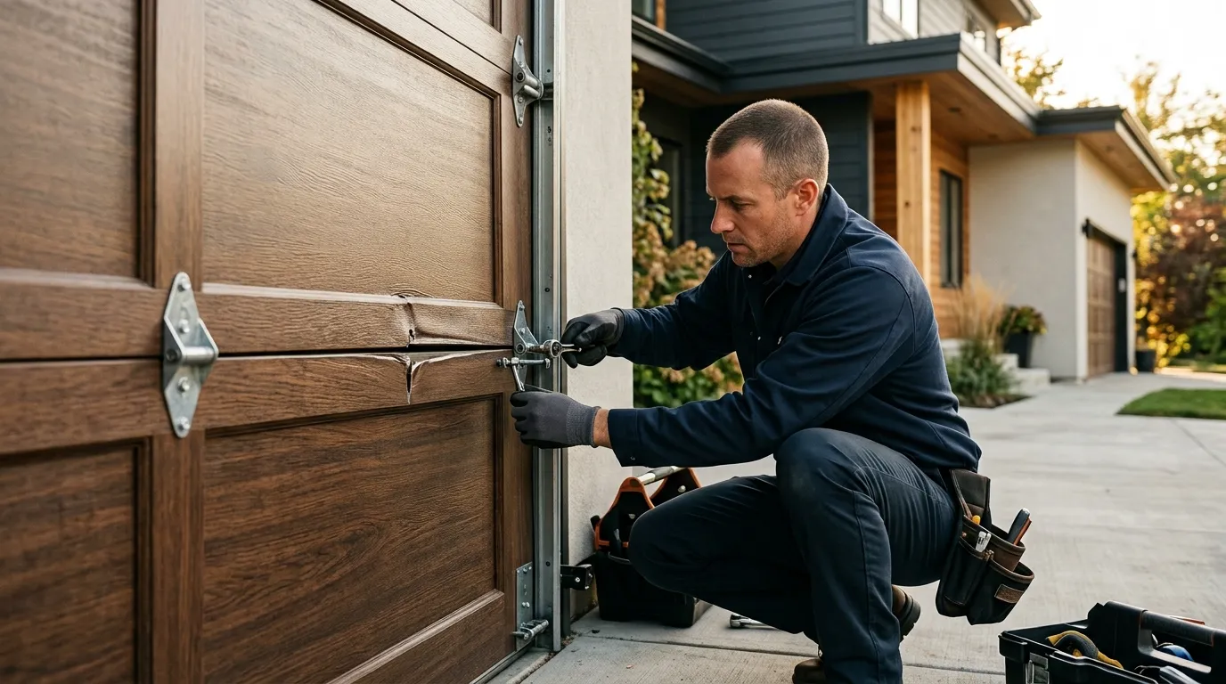 Repaired & tested - Fort Lauderdale garage door service
