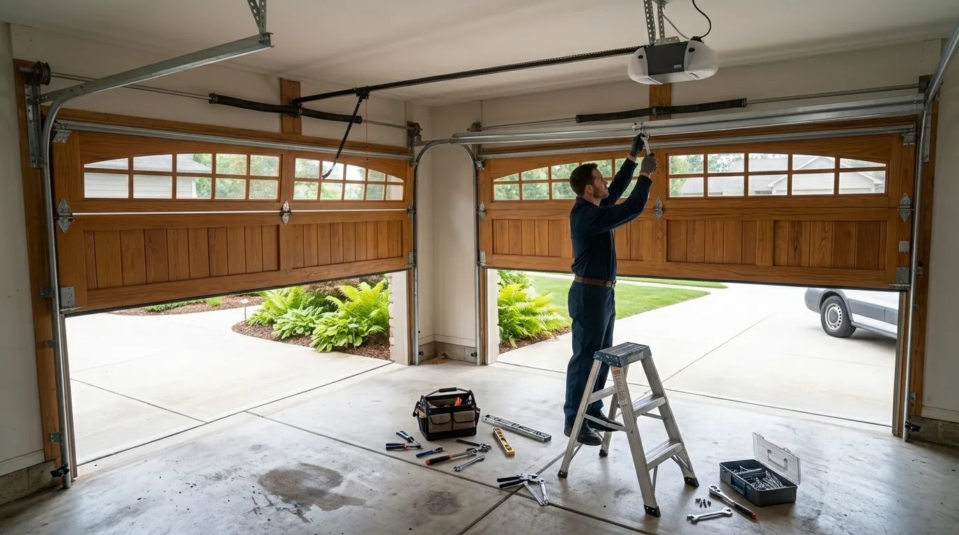 On-site diagnosis - Fort Lauderdale garage door service