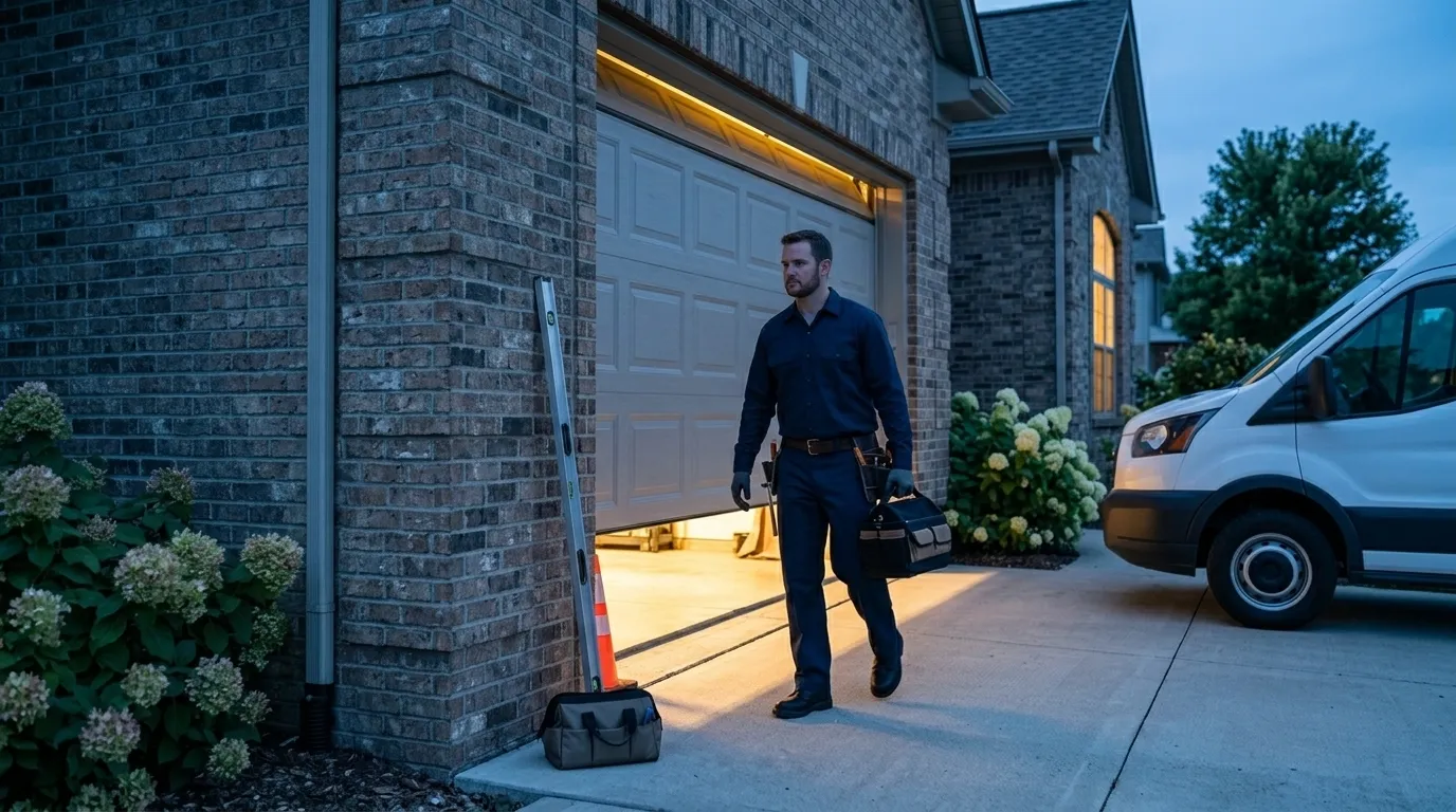 On-site diagnosis - Fort Lauderdale garage door service