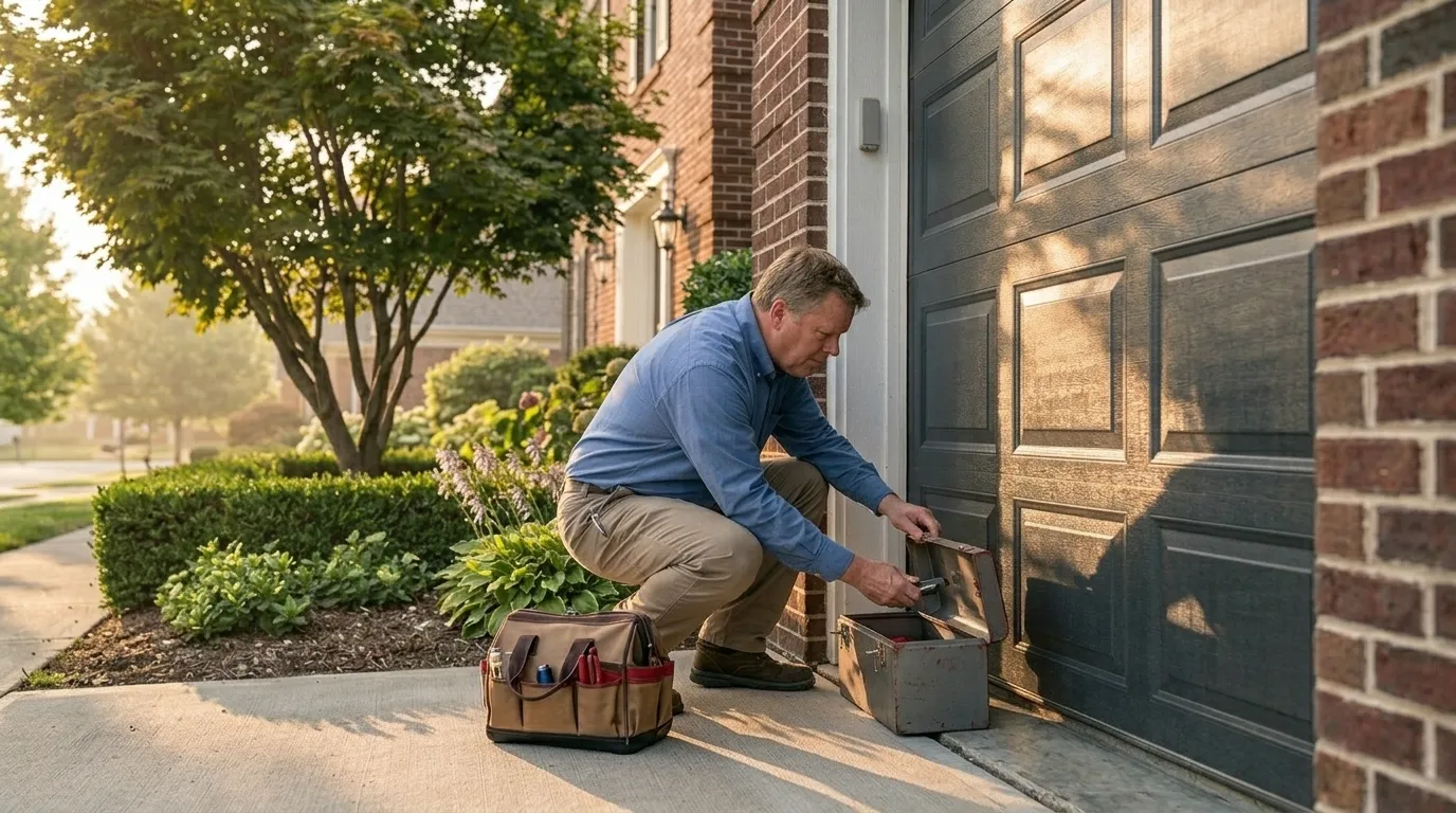 On-site diagnosis - Fort Lauderdale garage door service