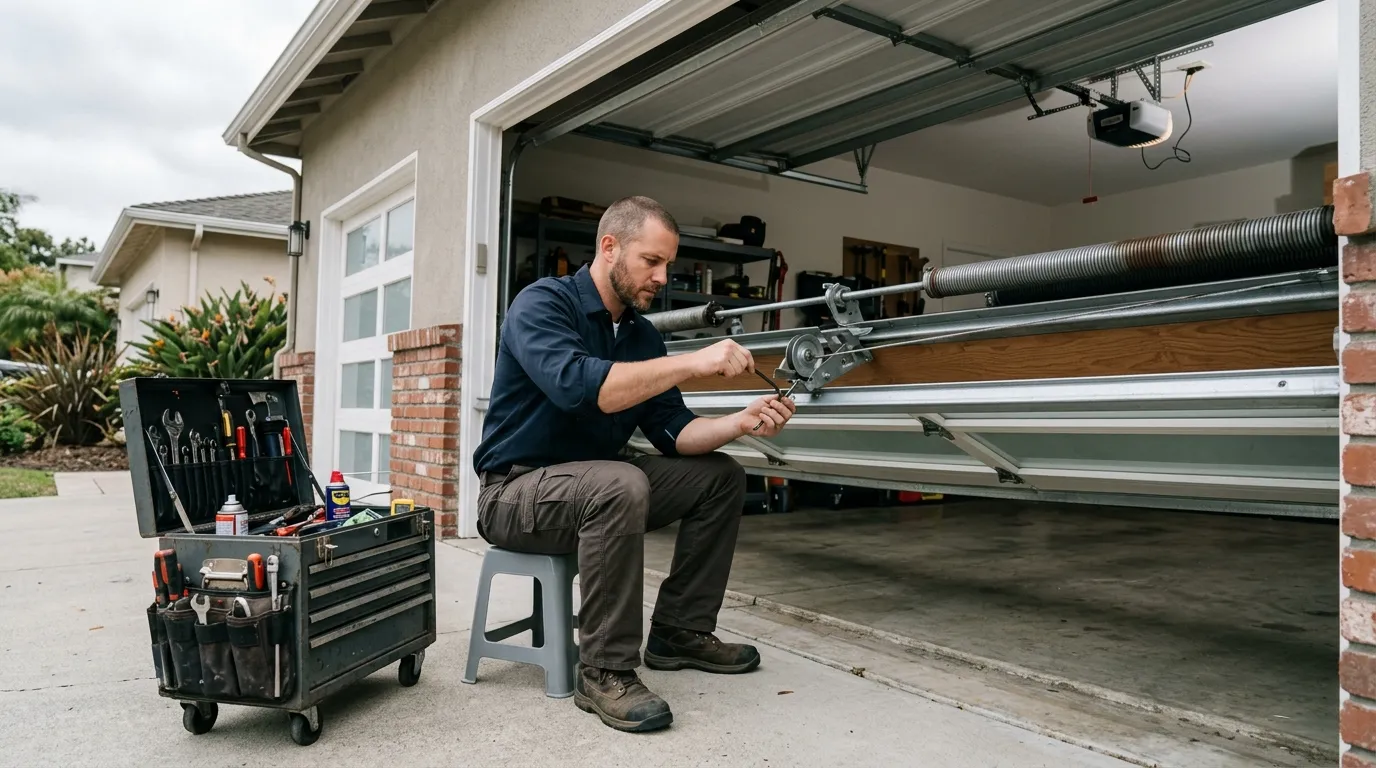 What That Sound Coming From Your Garage Door Actually Means