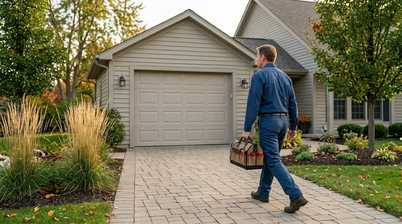 On-site diagnosis - Fort Lauderdale garage door service