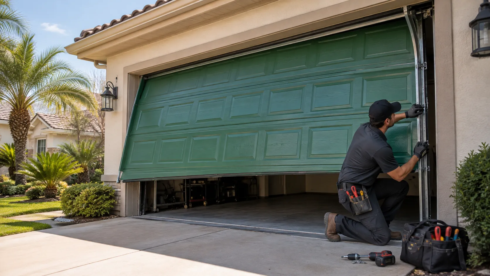 Tell us what’s wrong - Fort Lauderdale garage door service